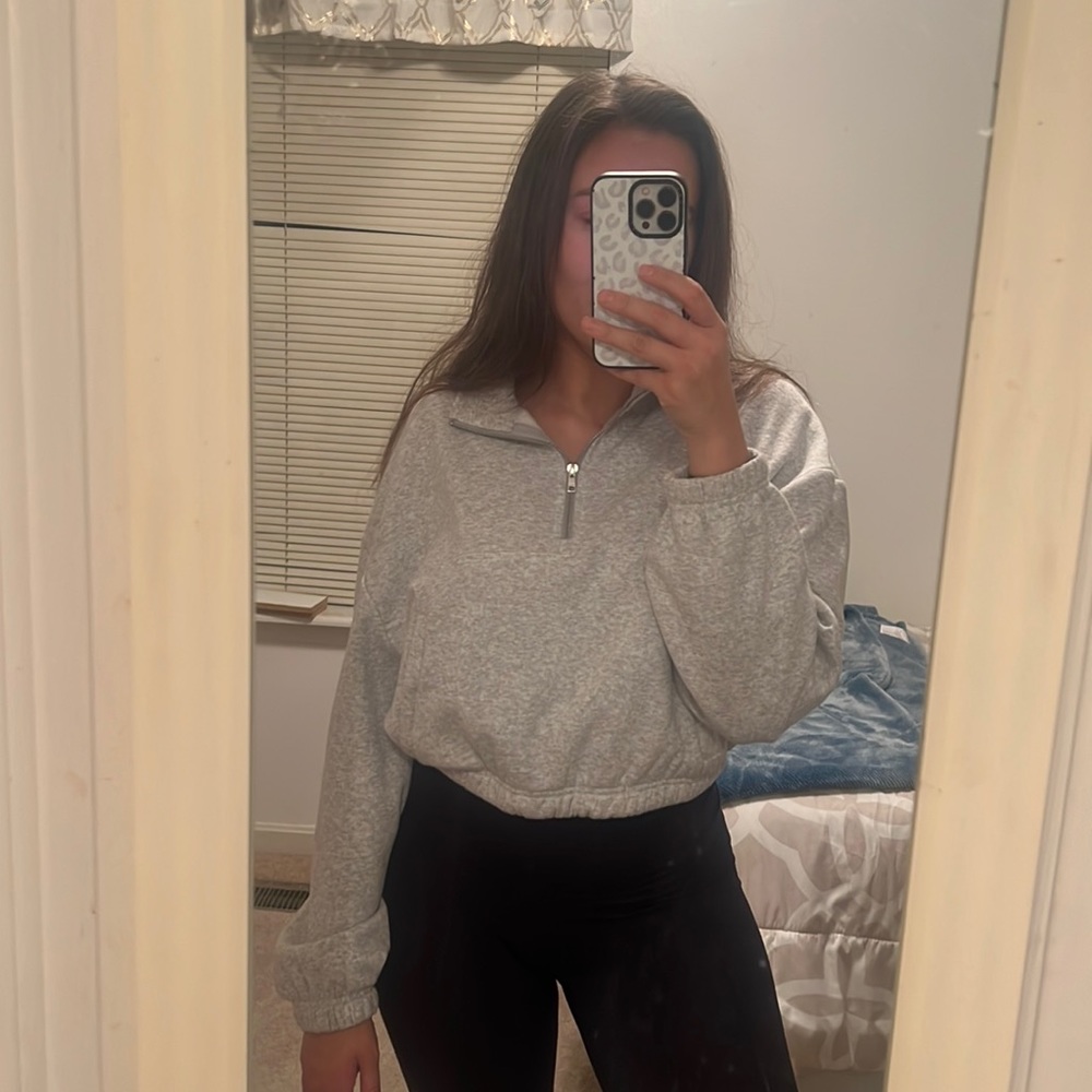 Garage clothing half zip